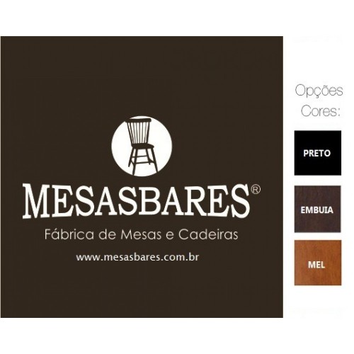 Cadeira Estofada ou Madeira para Bares Mel - Cod: 5003